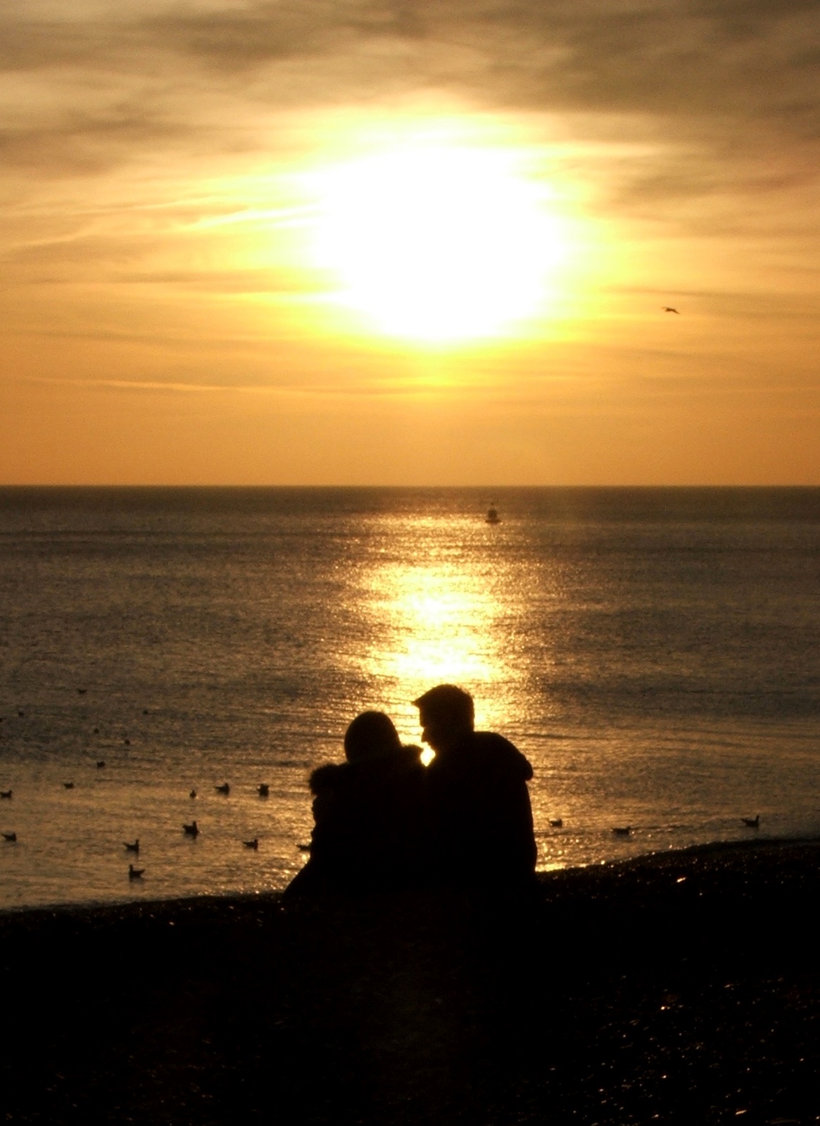 Couple at the beach